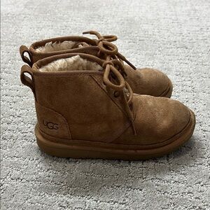 UGG Neumel II Chestnut Suede Lace-Up Boots